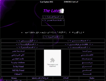 Tablet Screenshot of lost-angel.net